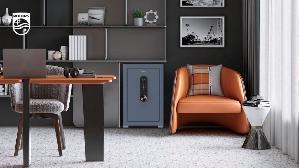 Két Sắt Điện Tử Philips SBX601