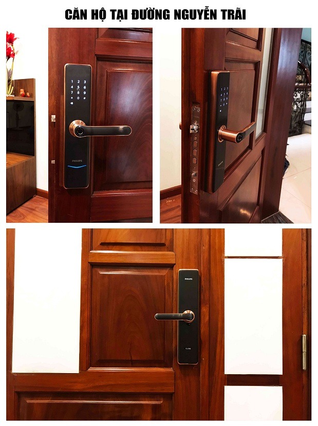 Khóa thông minh Philips 7300 - hình ảnh thực tế