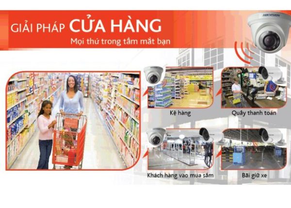 Giải pháp giám sát an ninh thông minh chuỗi cửa hàng bán lẻ