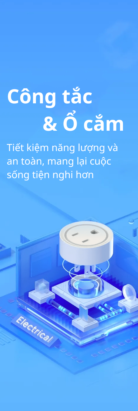 Công tắc ổ cắm thông minh - smart home