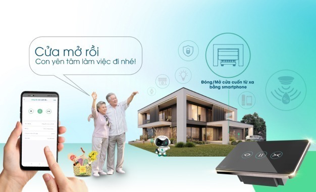Công tắc cửa cuốn thông minh DOFA Smart