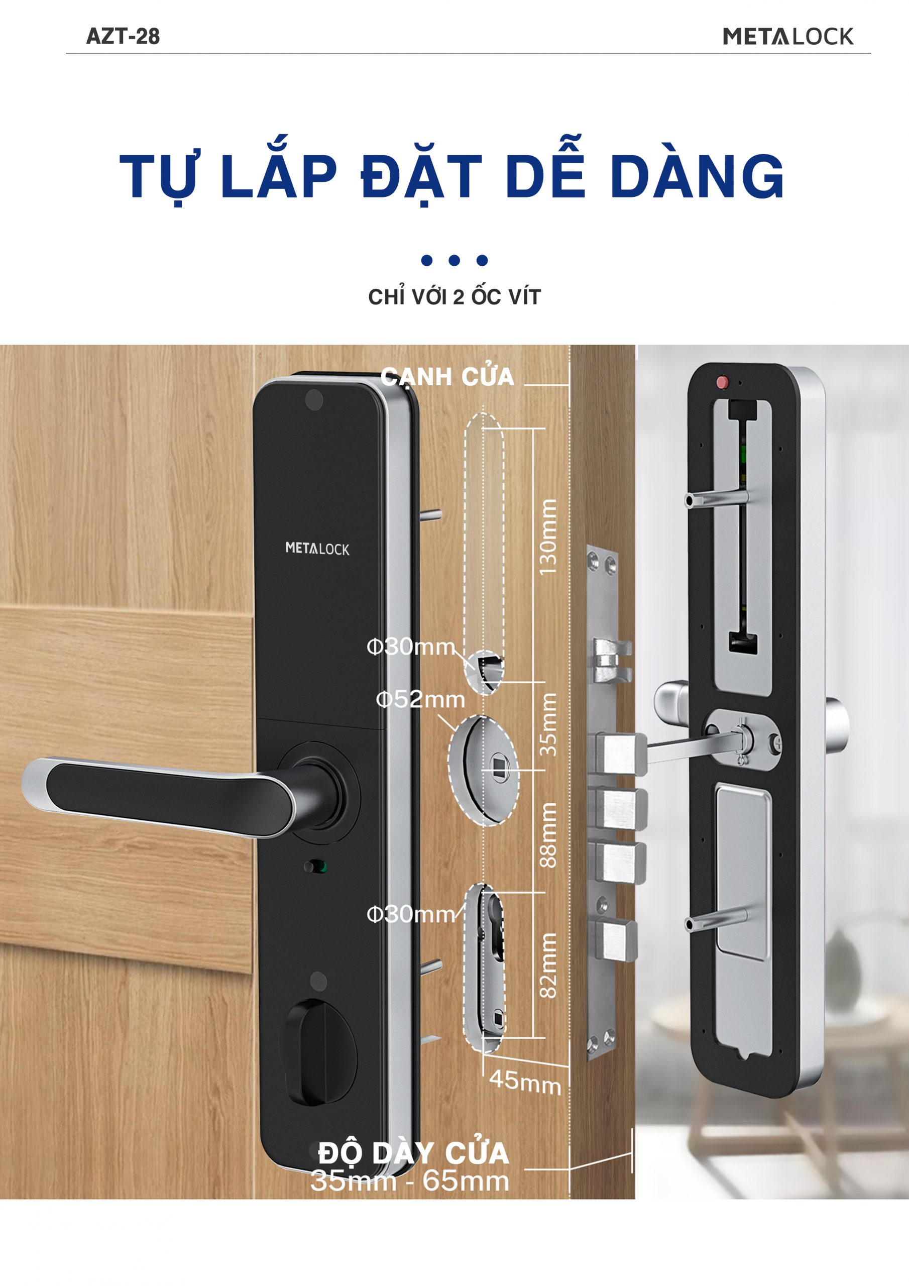 Khóa điện tử thông minh Metalock