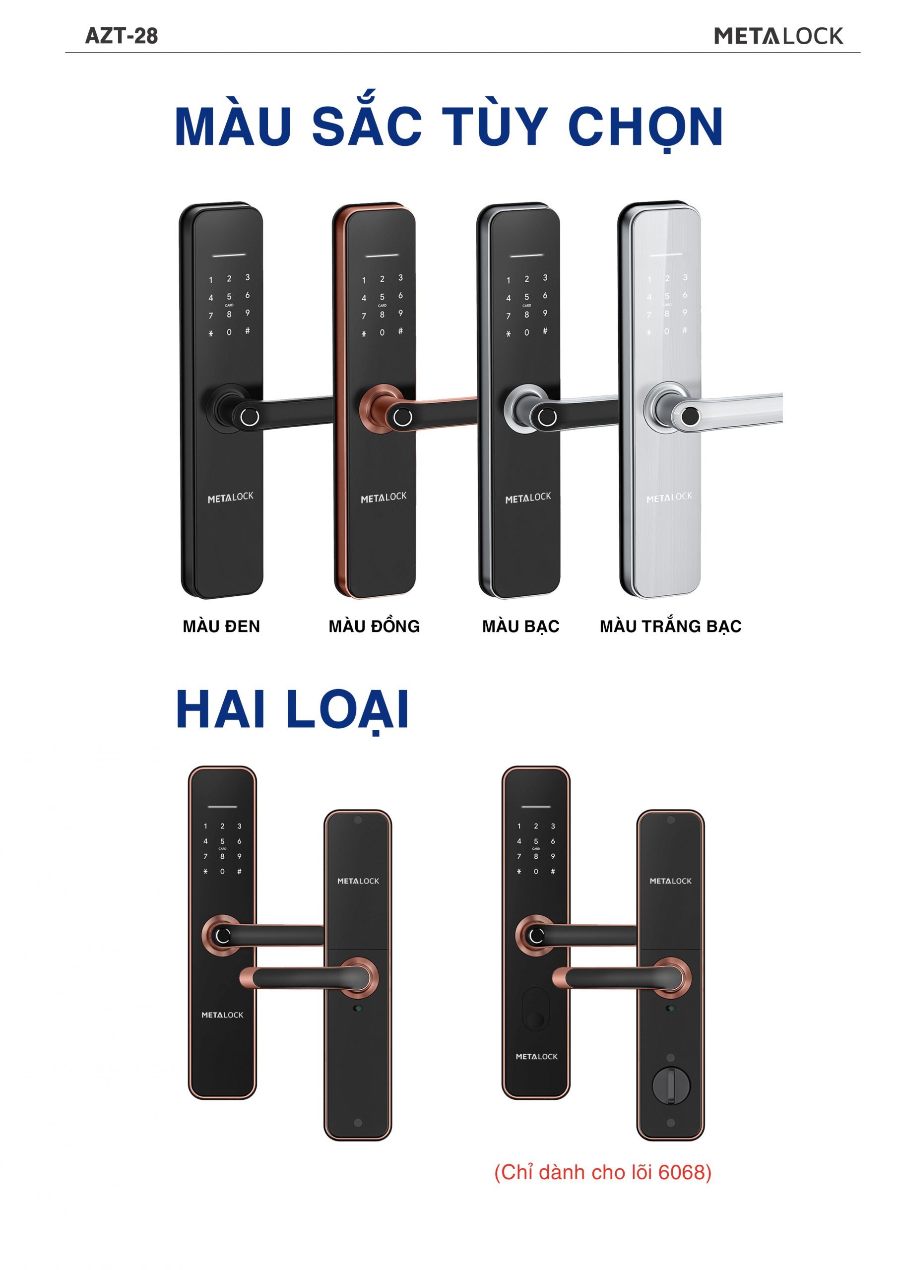 Khóa điện tử thông minh Metalock