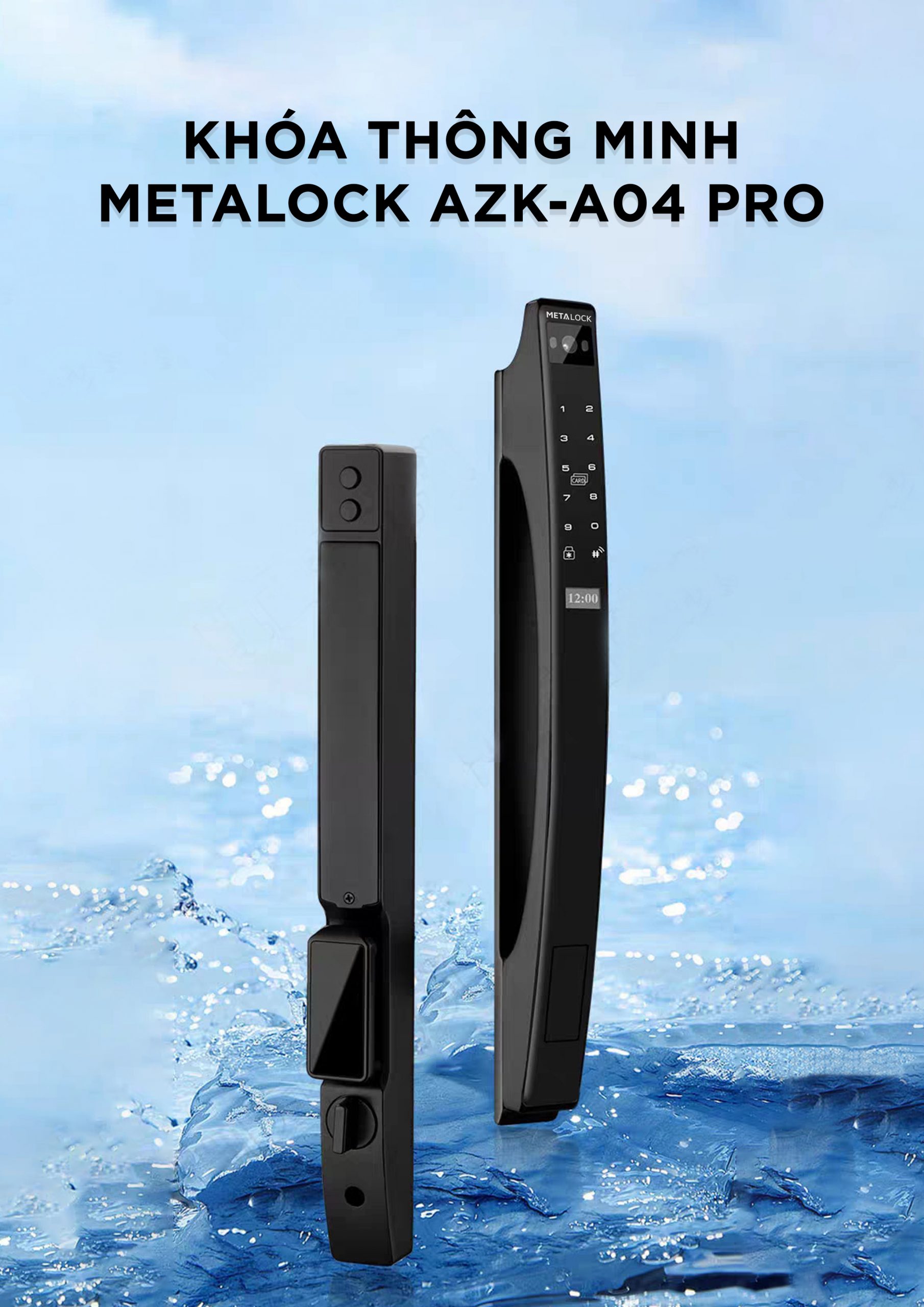 Khóa thông minh nhận diện khuôn mặt Metalock AZK-A04 Pro