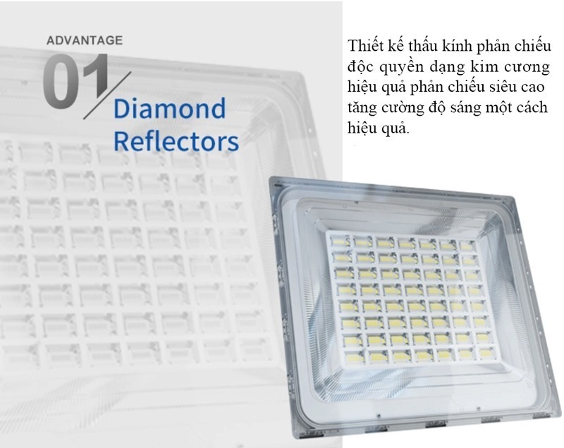 Đèn pha năng lượng mặt trời cao cấp EuLer Energy 400W Wawa Light 5.0